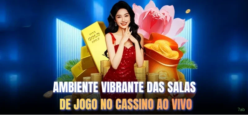 Cassino ao vivo da 7ab com dealers reais